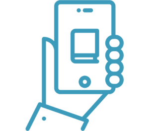 Icon holding phone app development
